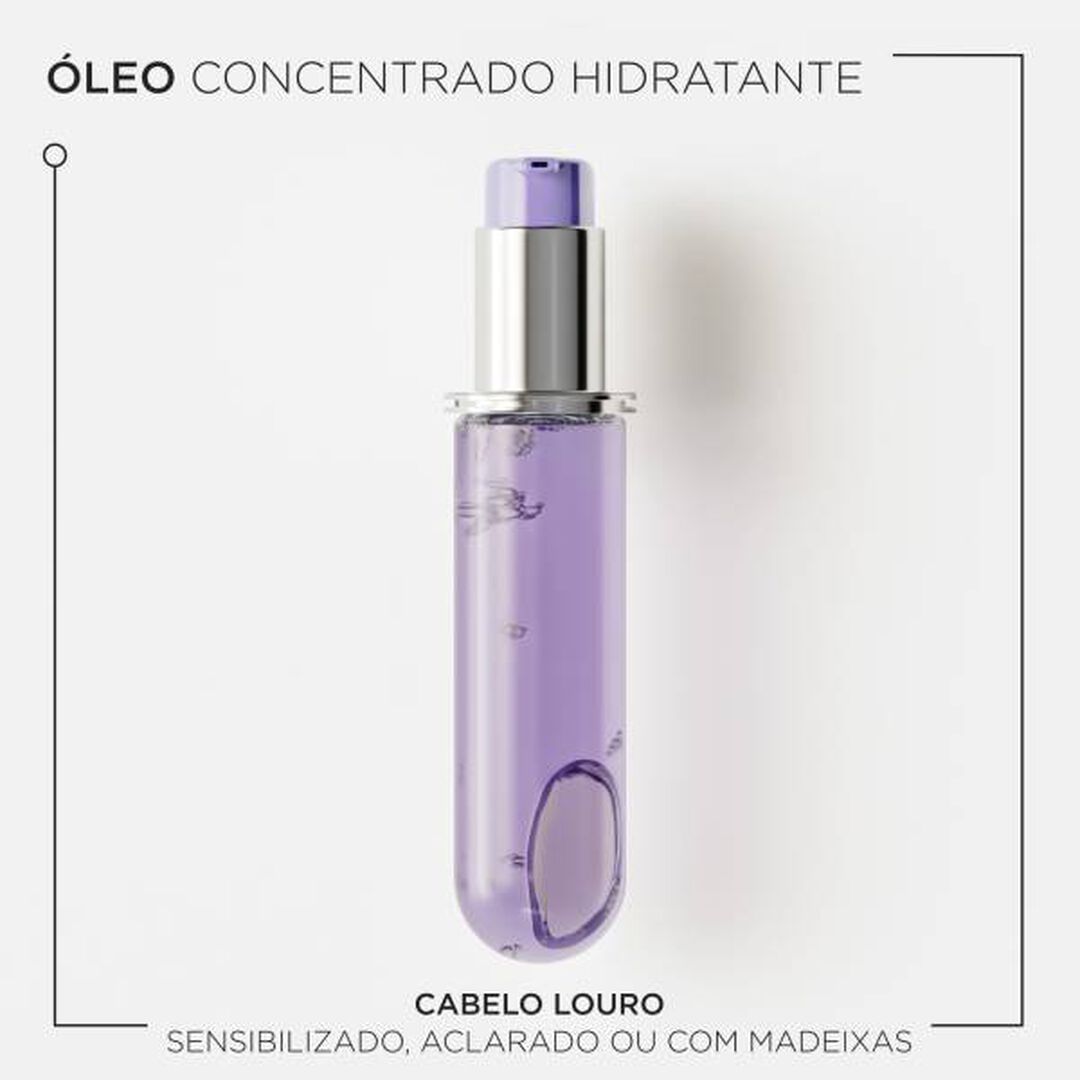 RECARGA DE ÓLEO CAPILAR L'HUILE CICAGLOSS, PARA CABELO LOURO SENSIBILIZADO, ACLARADO OU COM MADEIXAS - KERASTASE - Blond Absolu - Imagem 5