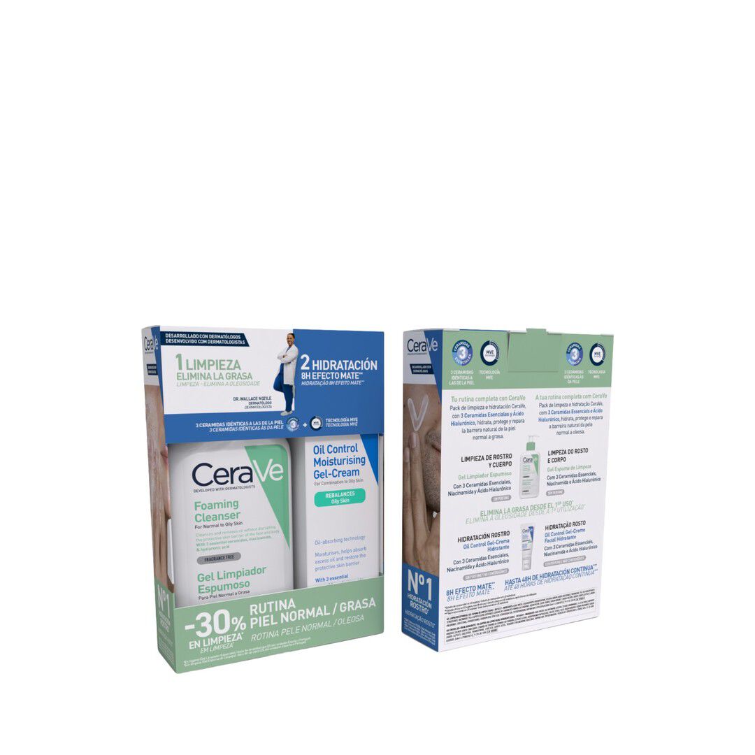 Pack Rotina Pelo Normal a Oleosa - CERAVE -  - Imagem 1