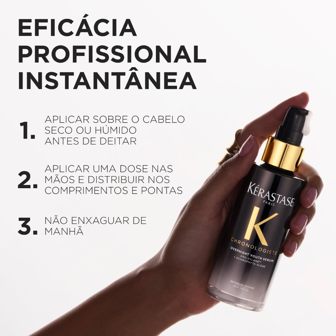 S&eacute;rum Capilar Rejuvenescedor de Noite - KERASTASE - Chronologiste - Imagem 4