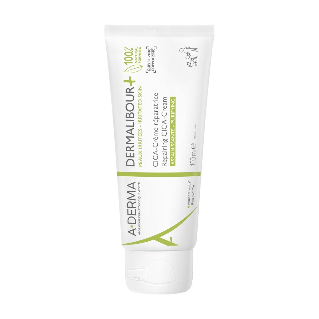 Dermalibour + - Creme reparador purificante CICA - A-DERMA -  - Imagem 1