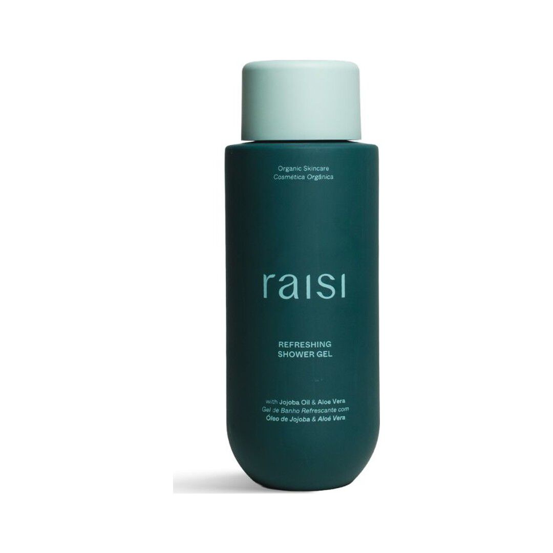 Gel de Banho Refrescante com &Oacute;leo de Jojoba & Alo&eacute; Vera - Raisi - Corpo - Imagem 1