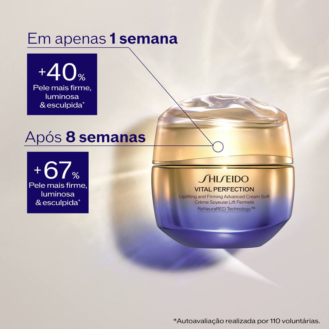 UPLIFTING & FIRMING ADVANCED CREAM SOFT - SHISEIDO - Vital Perfection - Imagem 5