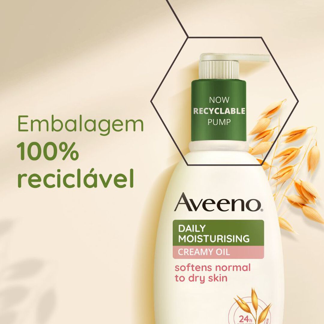 Daily Moisturising - Óleo Cremoso - AVEENO -  - Imagem 5
