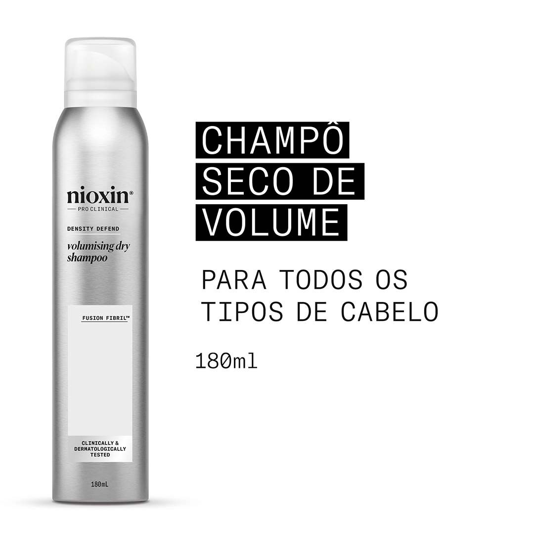 Champ&ocirc; Seco de Volume para cabelo fino - Nioxin - Styling - Imagem 7