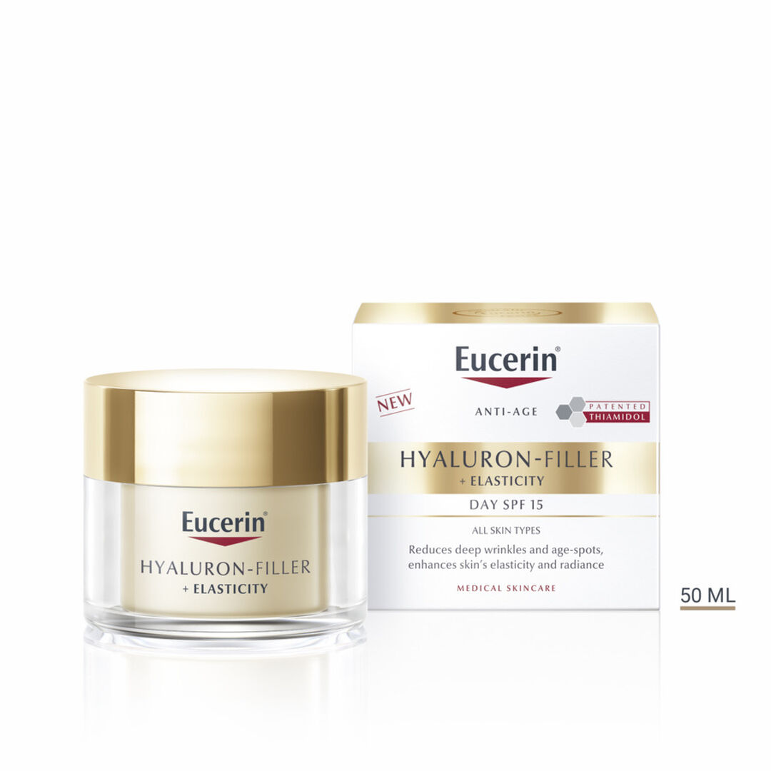 Hyaluron-Filler + Elasticity Creme de Dia FPS 15 50ml - EUCERIN -  - Imagem 4