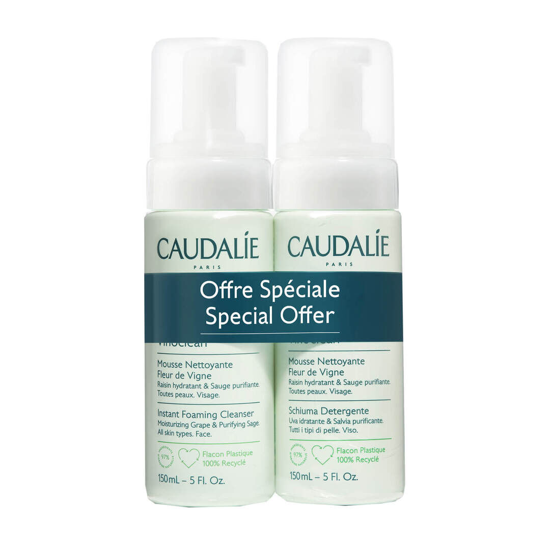 Vinoclean - Duo Espuma de Limpeza - CAUDALIE -  - Imagem 1