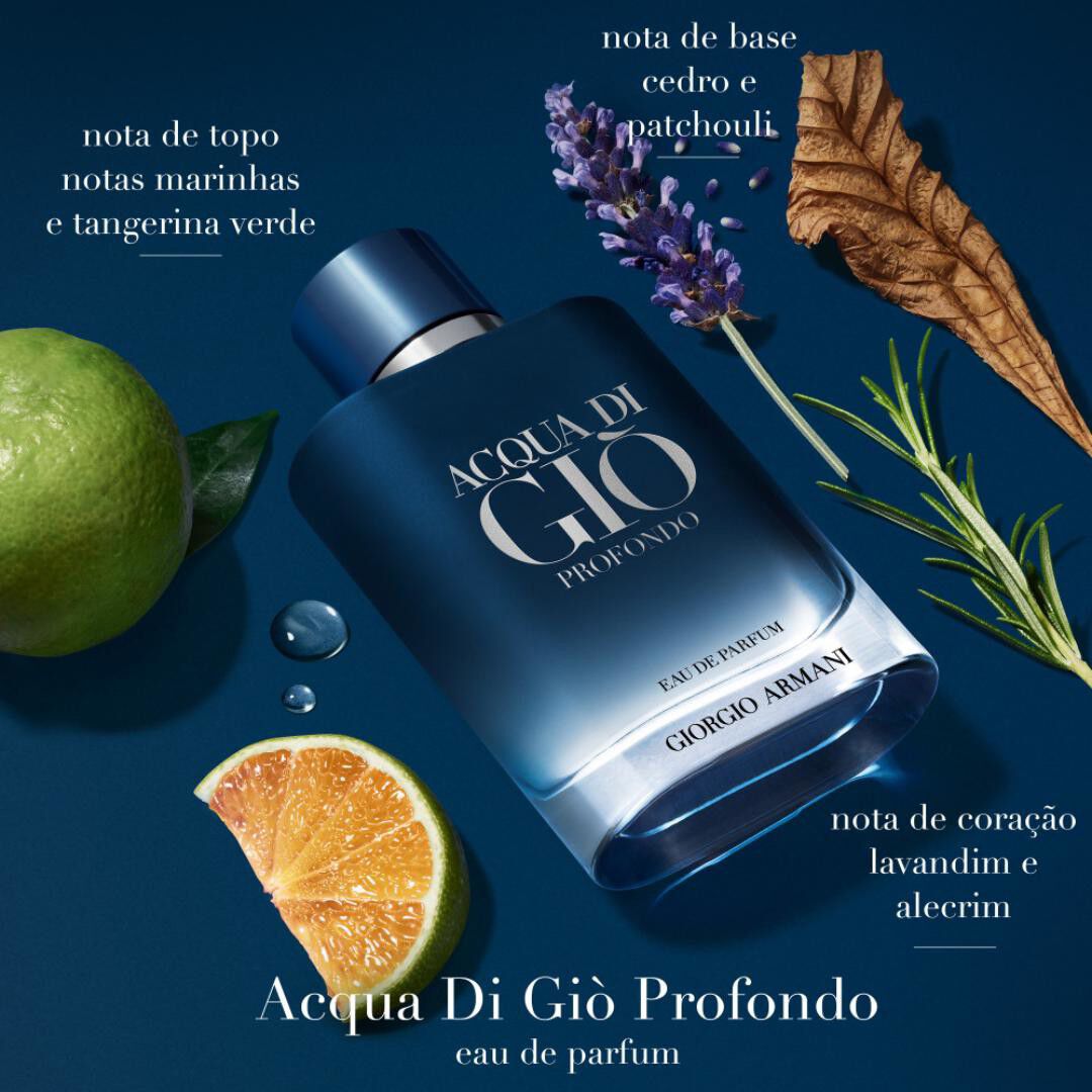 Coffret Eau de Parfum - Giorgio Armani - Acqua di Gi&ograve; Profondo - Imagem 3