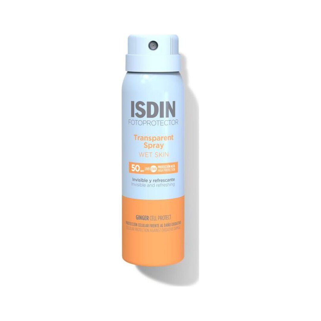 Fotoprotetor Transparent Spray Wet Skin SPF 50 - Travel Size - ISDIN -  - Imagem 1