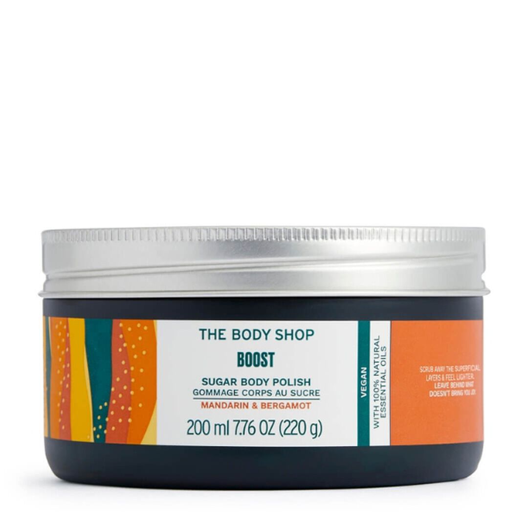 BOOST BODY SCRUB MELT MANDRN & BERG - The Body Shop - WELLNESS - Imagem 1