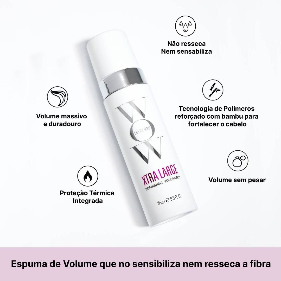 Xtra Large Bombshell Volumizer - COLOR WOW -  - Imagem 2