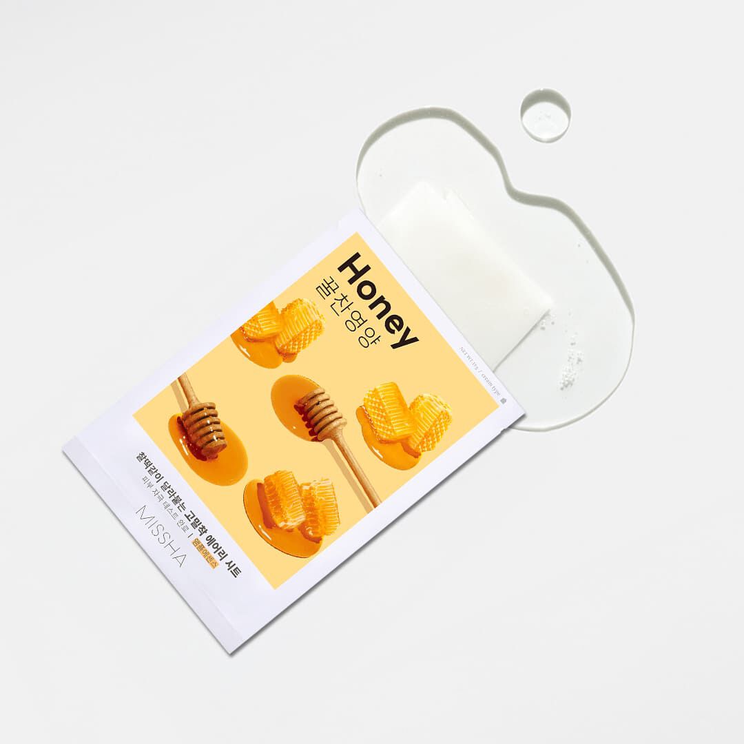 Máscara Airy Fit Sheet Mask - Honey - Missha -  - Imagem 2