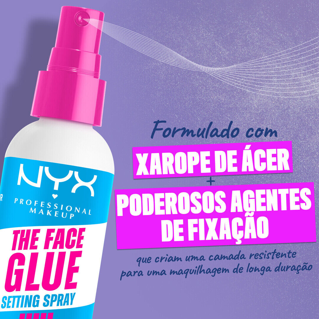 SPRAY FIXADOR - NYX Professional Makeup - The Face Glue - Imagem 4
