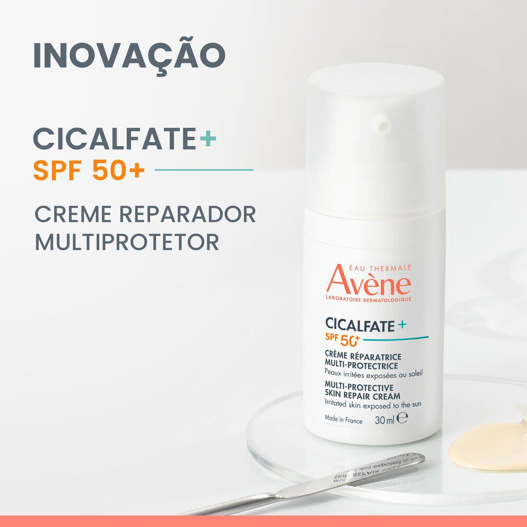Cicalfate+ Creme Reparador com Prote&ccedil;&atilde;o Solar SPF50+ - AVENE -  - Imagem 4