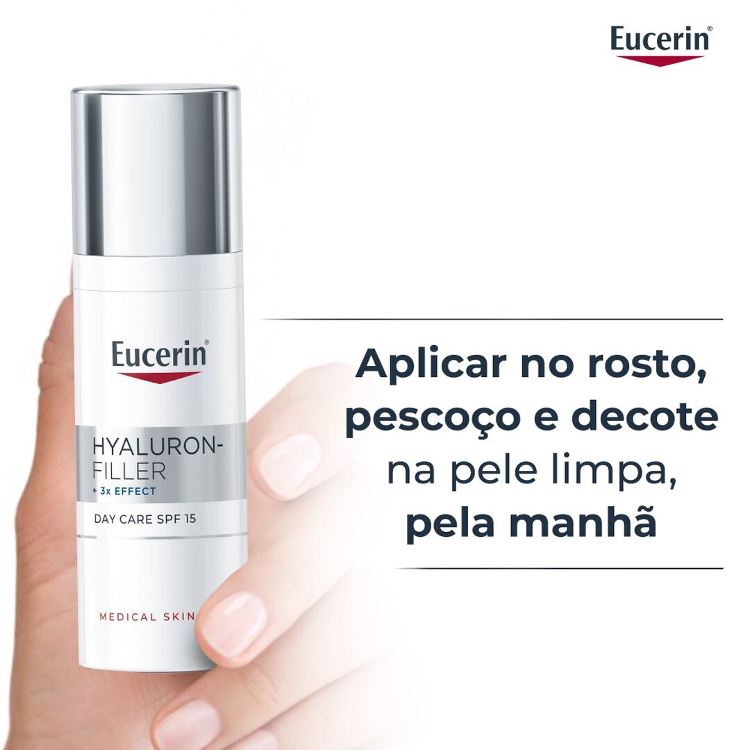 Hyaluron-Filler x3 Effect Creme de Dia - Pele Normal a Mista FPS 15 - EUCERIN -  - Imagem 6