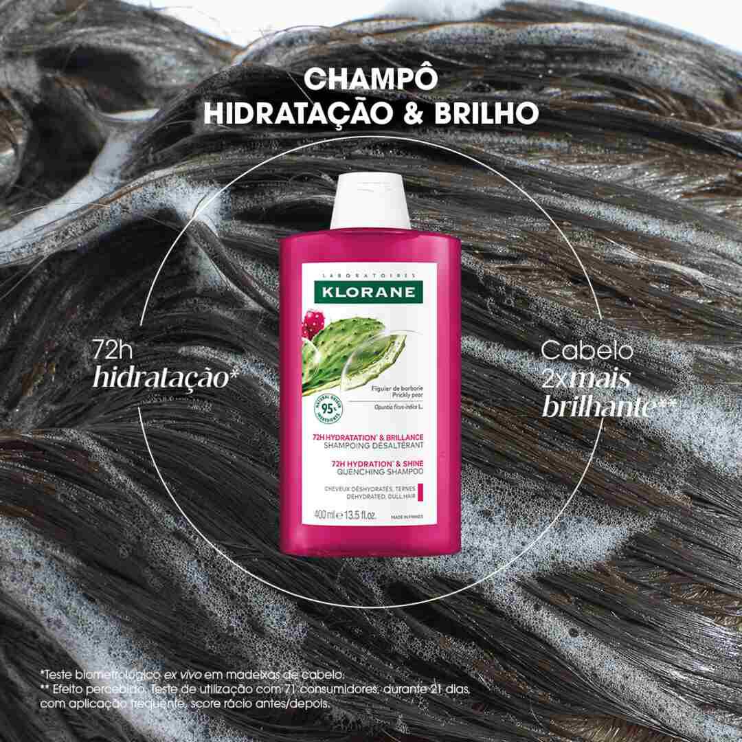 Champ&ocirc; Figo da &Iacute;ndia Hidratante Cabelo Ba&ccedil;o - KLORANE -  - Imagem 6
