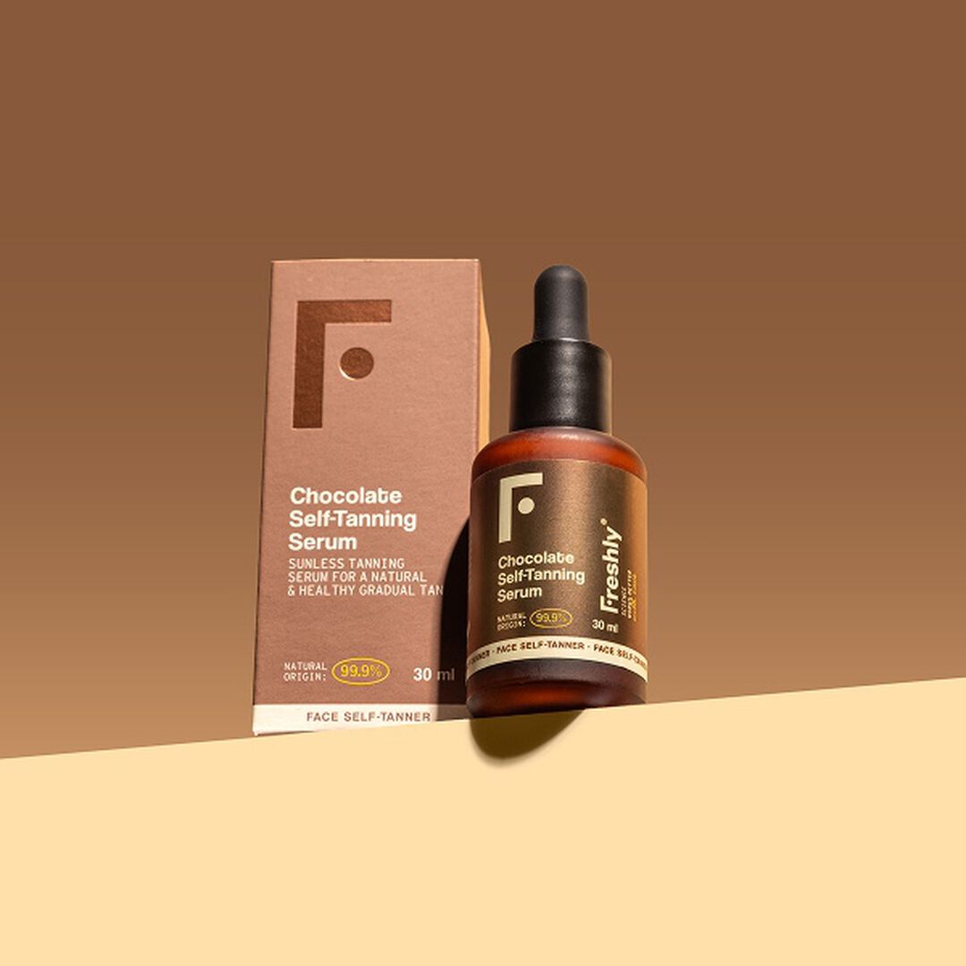 Sérum Autobronzeador Facial - Chocolate Self-Tanning Serum - FRESHLY -  - Imagem 2