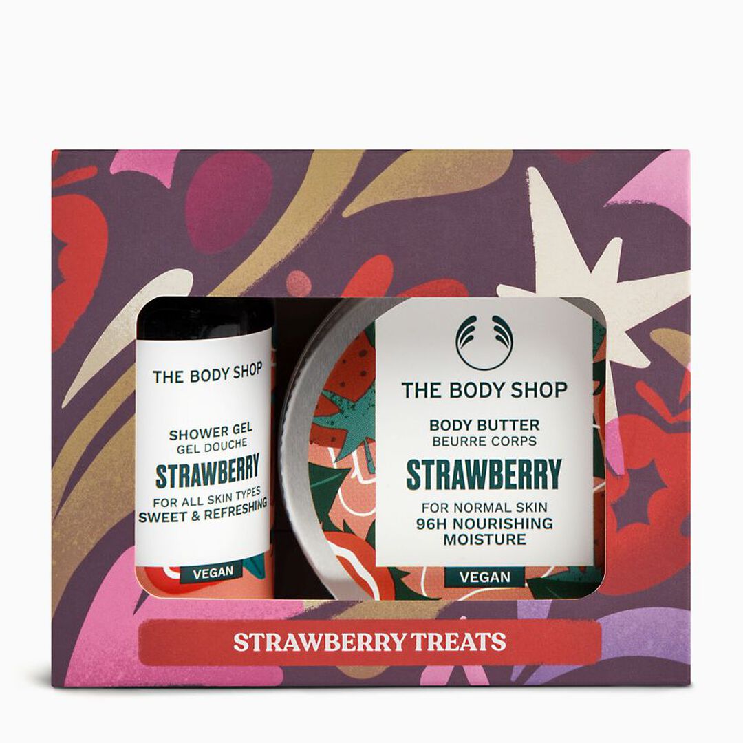 Coffret Duo Strawberry - The Body Shop - BODY SHOP - Imagem 1