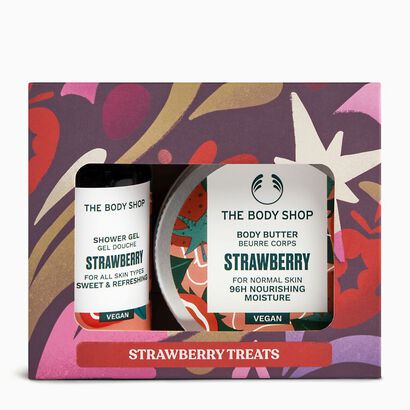Coffret Duo Strawberry - The Body Shop - BODY SHOP - Imagem
