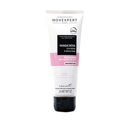 Detox Mask with Creamy Pink Clay 75ml - NOVEXPERT - Magnesium - Imagem