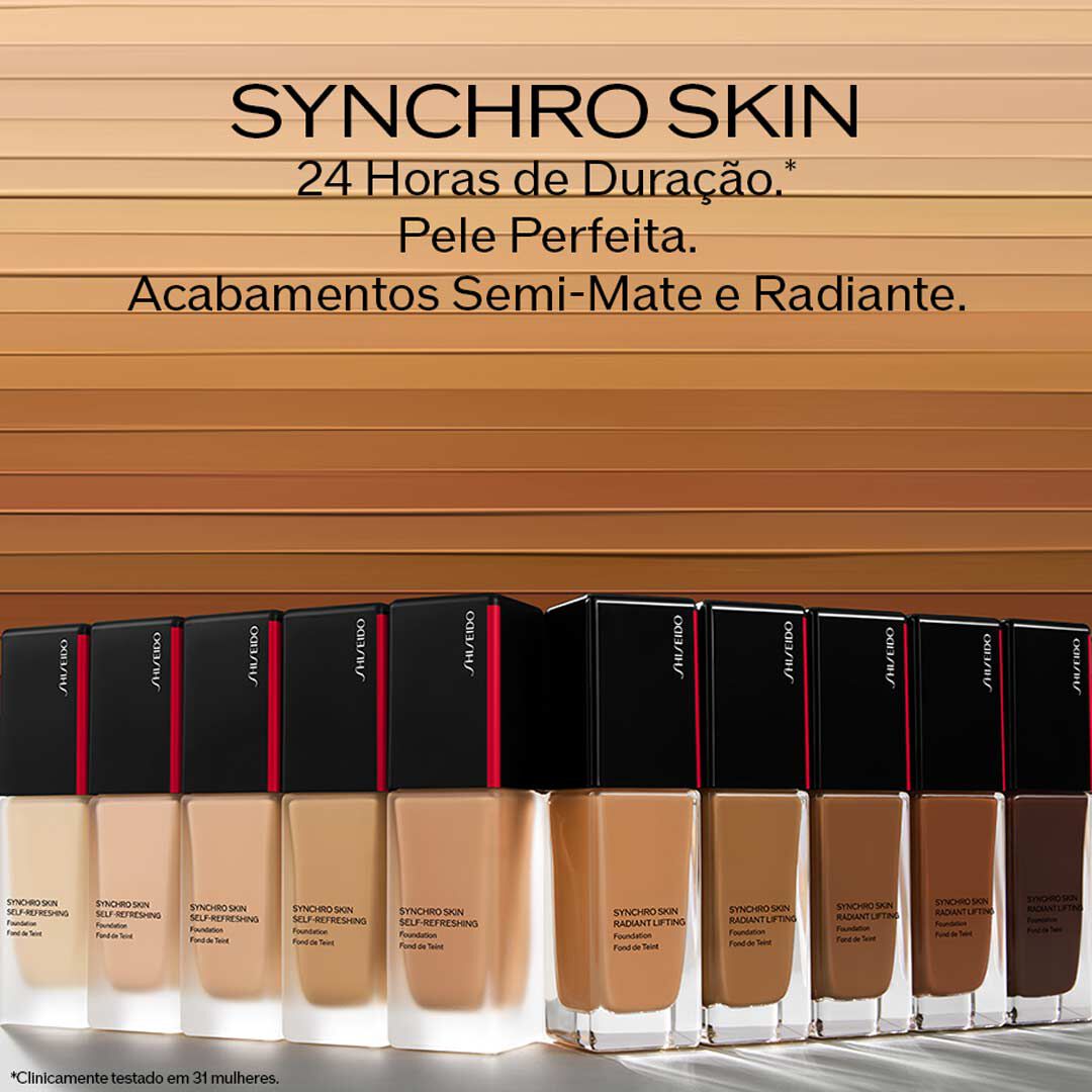 SYNCHRO SKIN SELF-REFRESHING FOUNDATION - SHISEIDO - SHISEIDO MAQUILHAGEM - Imagem 4