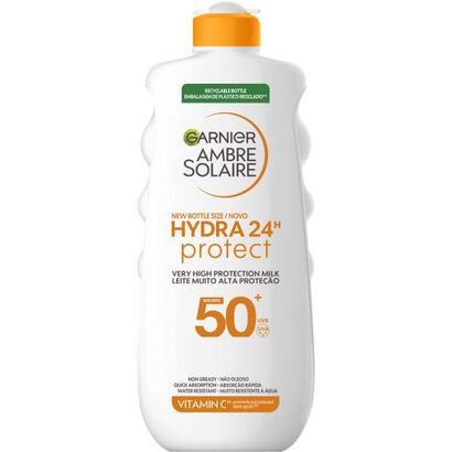 Leite Hydra 24 Protect SPF50+ - GARNIER AMBRE SOLAIRE - AMBRE SOLAIRE - Imagem
