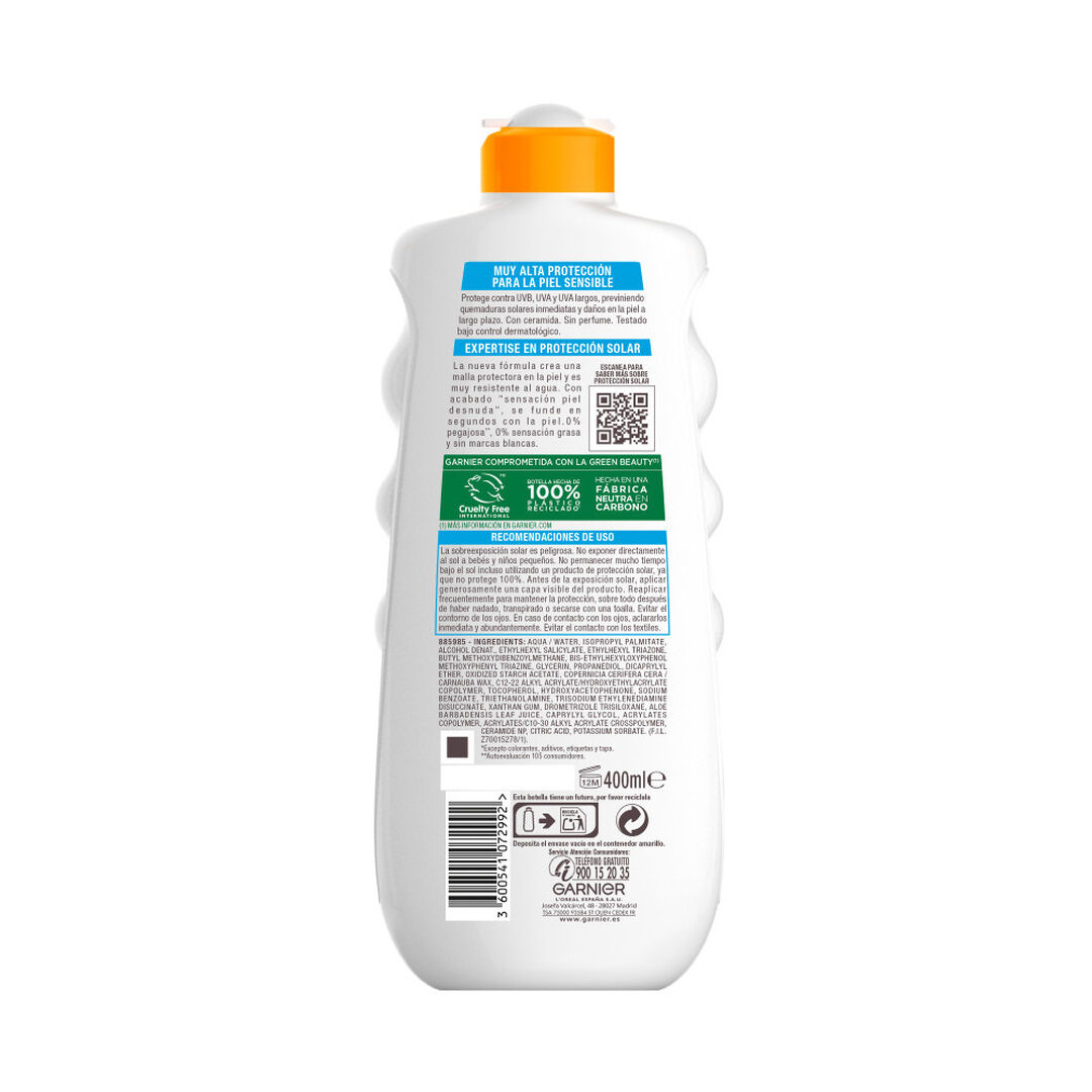 Leite Sensitive Advanced FPS50+ - GARNIER AMBRE SOLAIRE - AMBRE SOLAIRE - Imagem 9