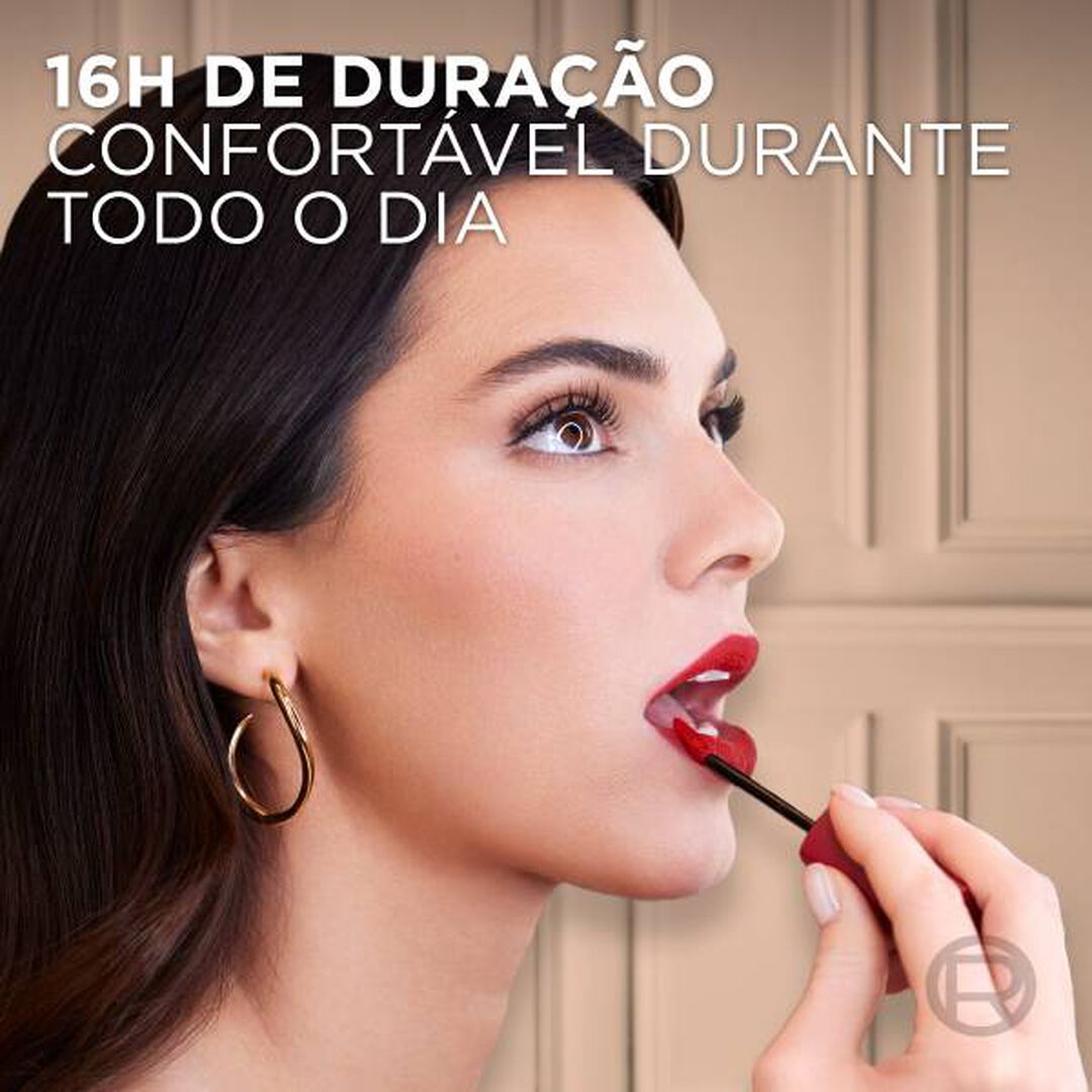 Batom Acabamento Mate - L'Oréal Paris - Le Matte Resistance - Imagem 3