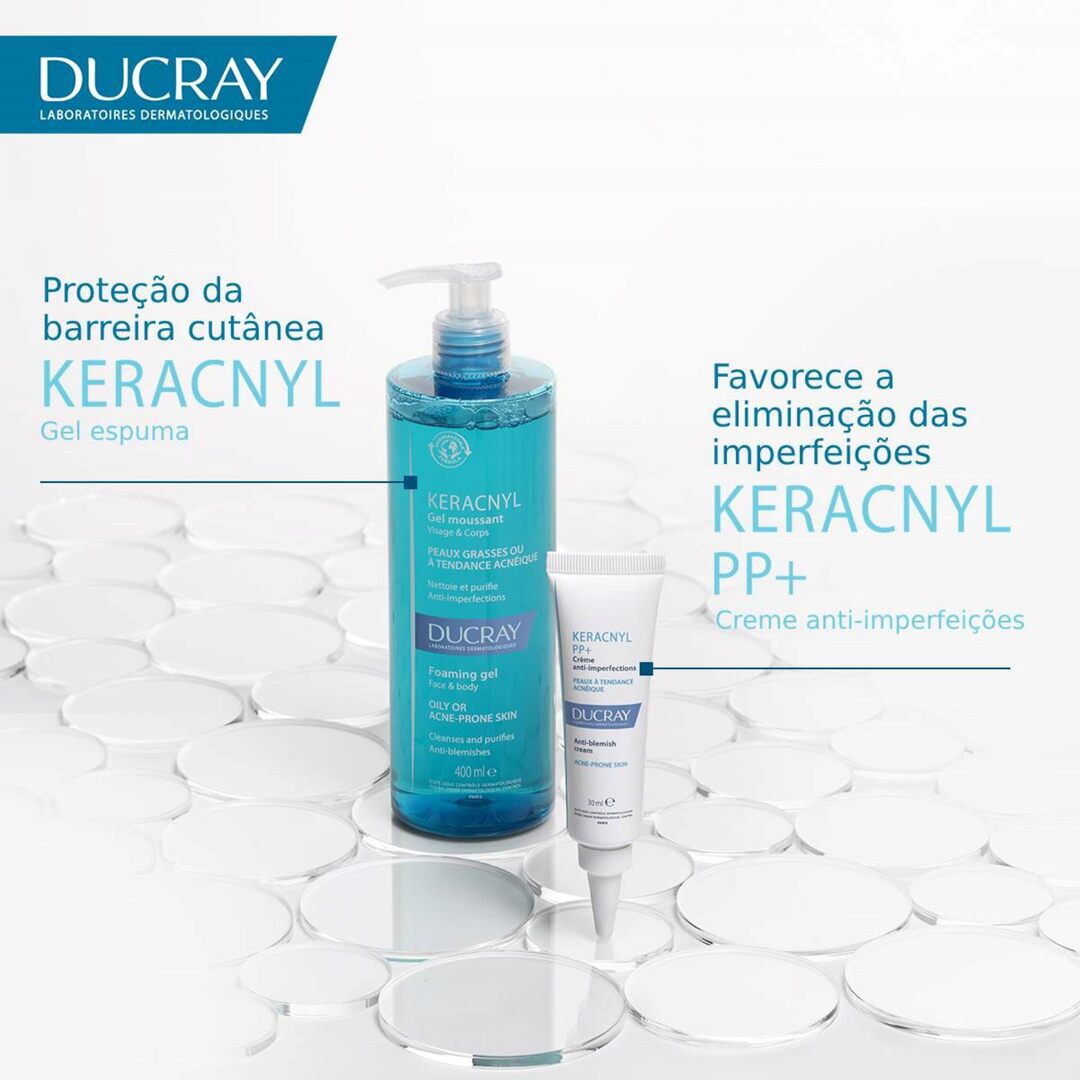 Ducray Keracnyl Gel Espuma - DUCRAY -  - Imagem 2
