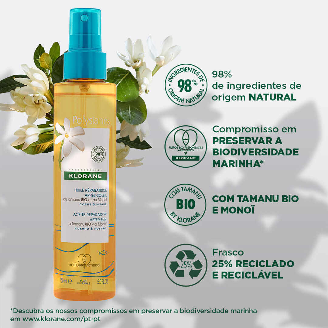 &Oacute;leo Seco Reparador P&oacute;s-Solar - KLORANE -  - Imagem 4