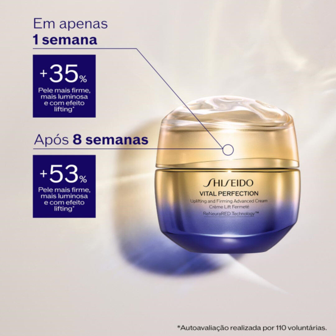 Uplifting and Firming Advanced Cream - SHISEIDO - VITAL PERFECTION - Imagem 5