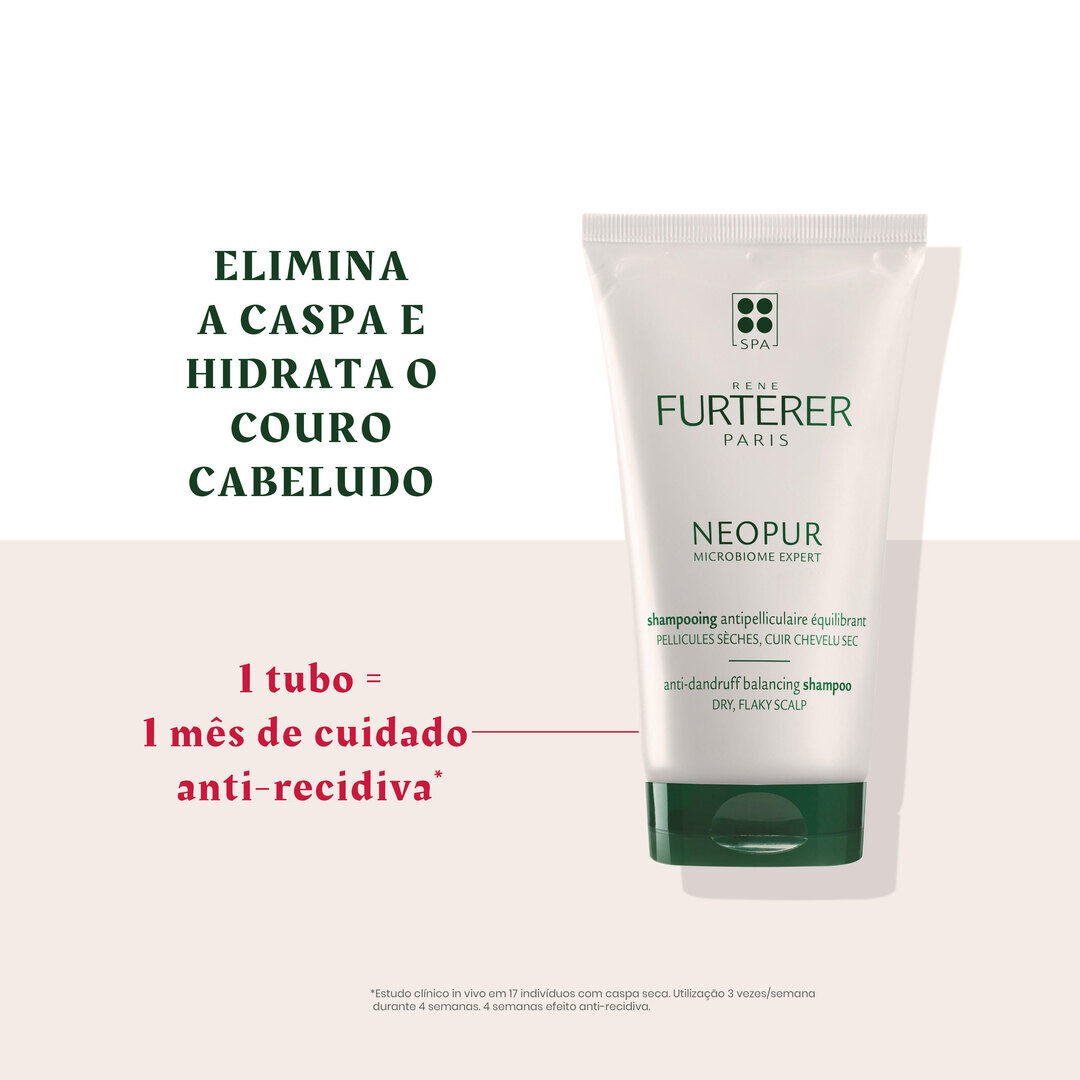 Neopur Champô Anticaspa Equilibrante  - Caspa Seca - RENE FURTERER -  - Imagem 9