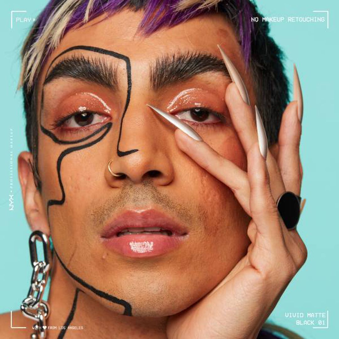 Eyeliner - NYX Professional Makeup - Vivid - Imagem 4
