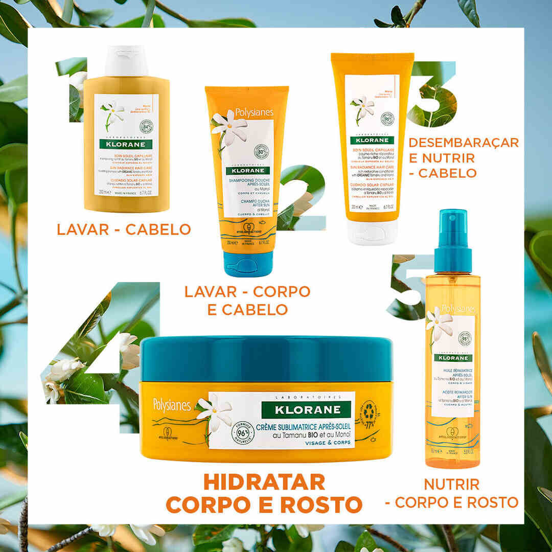 Creme Reparador P&oacute;s-Solar - KLORANE -  - Imagem 4