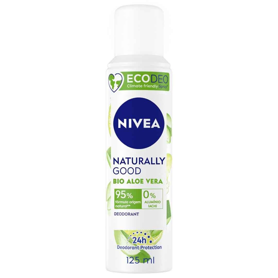 EcoDeo Naturally Good Aloe Vera Bio Despdorizante Spray - NIVEA -  - Imagem 1