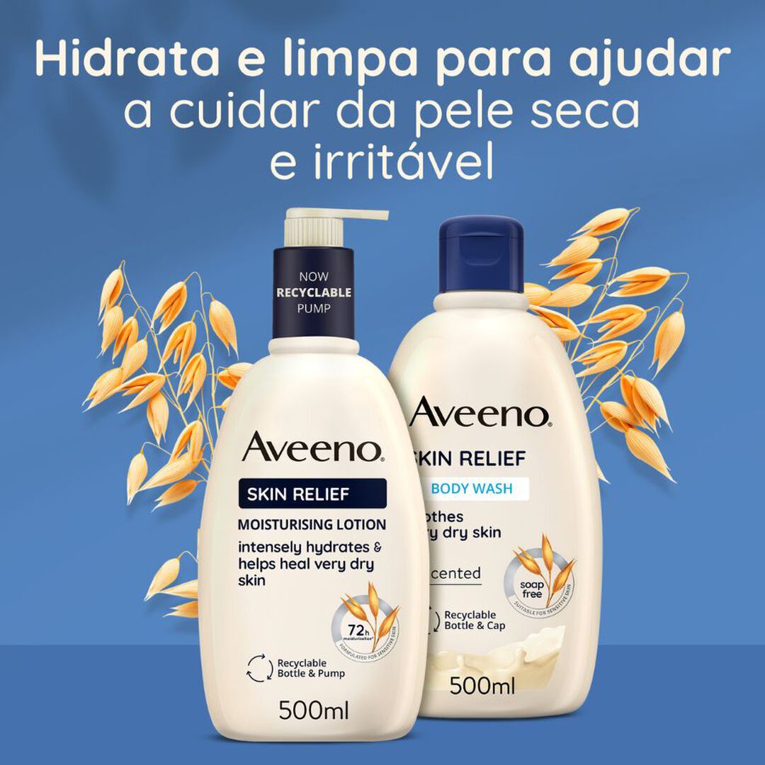 Skin Relief - Loção Calmante com Extrato de Mentol - AVEENO -  - Imagem 6