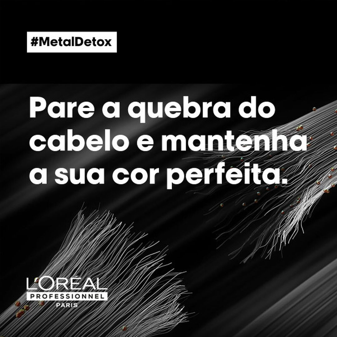 Champ&ocirc; - L'OR&Eacute;AL PROFESSIONNEL - Metal Detox - Imagem 5
