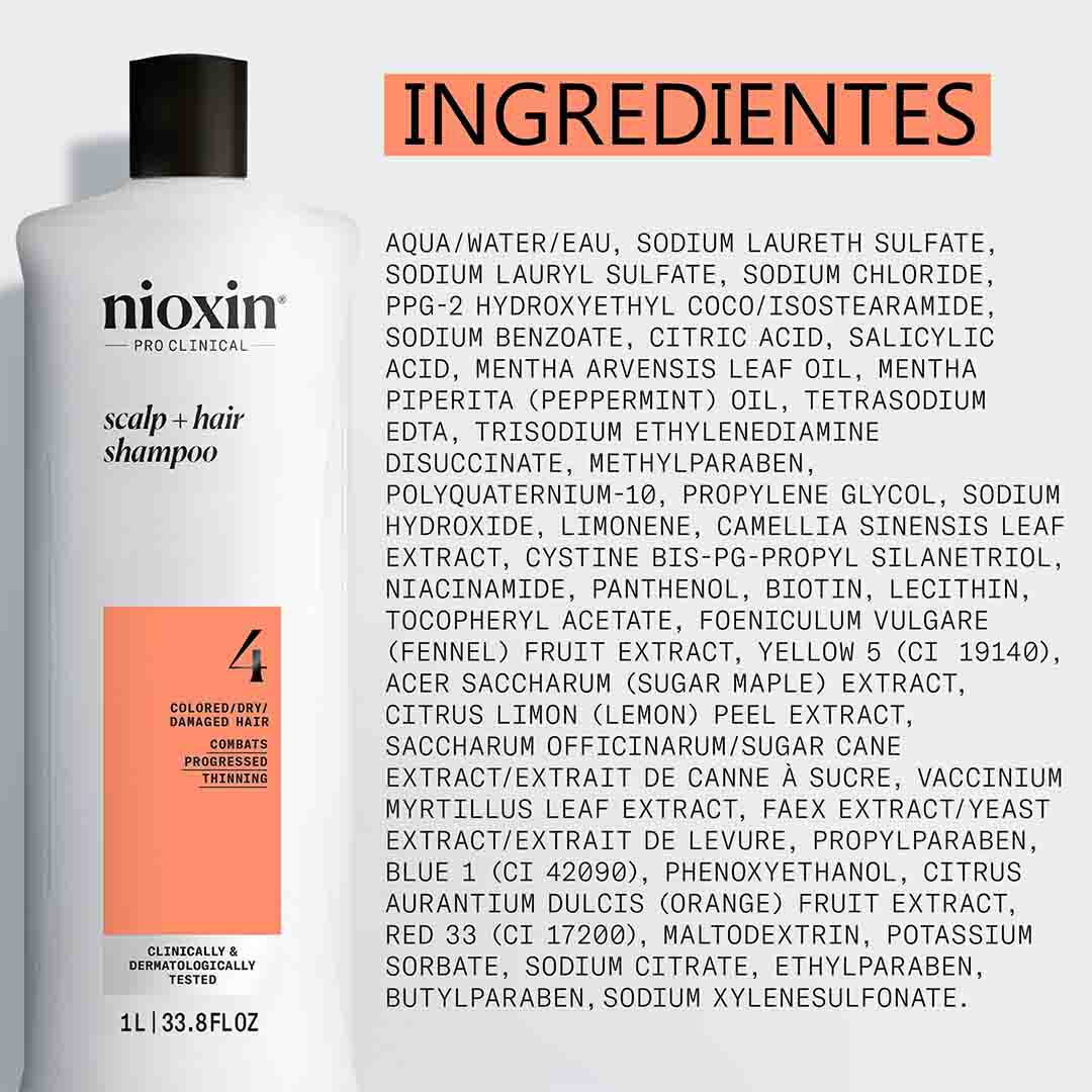 Champ&ocirc; - Nioxin - Sistema 4 - Imagem 6