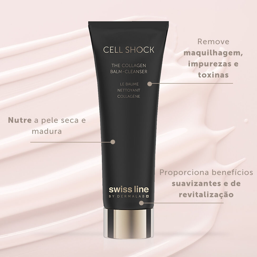 THE COLLAGEN BALM-CLEANSER - Swiss Line - Cell Shock - Imagem 3
