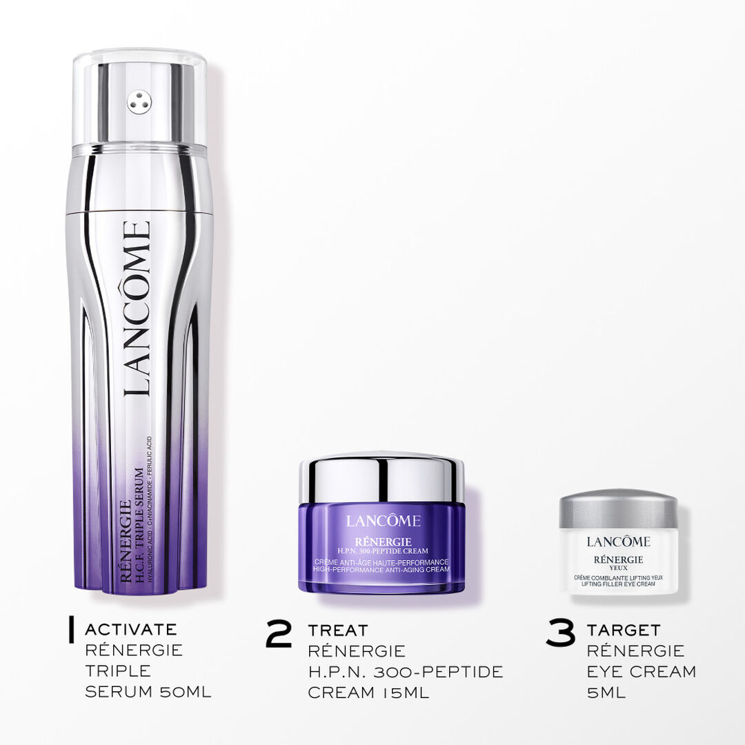 Coffret  H.C.F. Triple Serum - Lancôme - Rénergie - Imagem 9