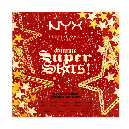 Gimme Super Stars! - Calendário do Advento 24 dias - NYX Professional Makeup - Gimme Super Stars - Imagem