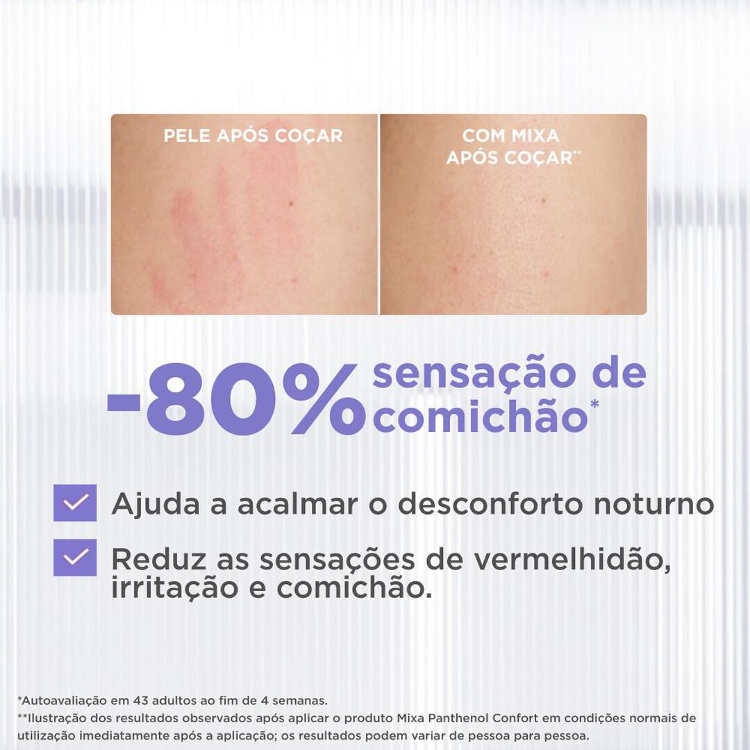 Creme Restaurador Panthenol Comfort - MIXA -  - Imagem 10