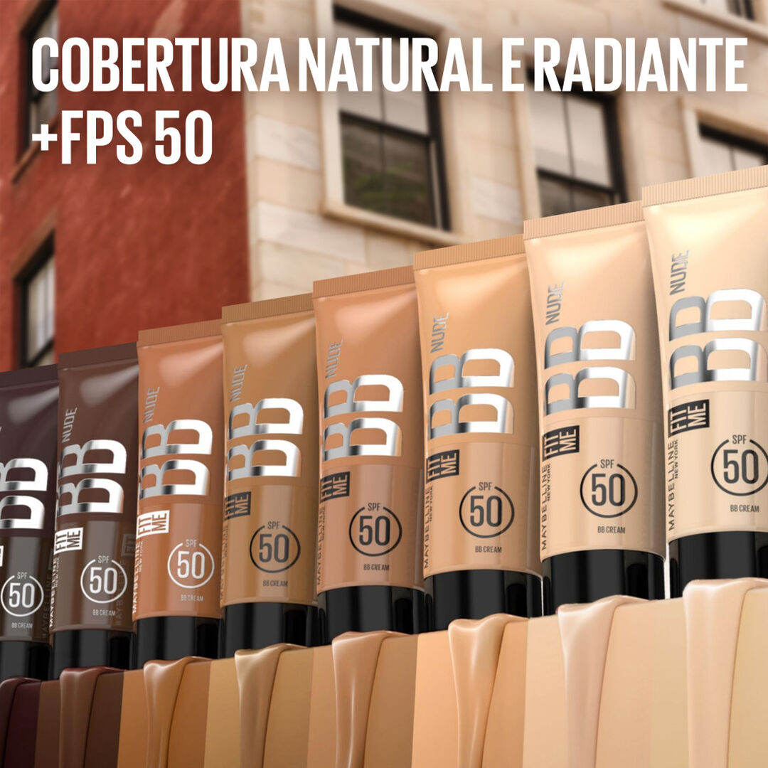 Fit Me BB Nude Cream SPF50 - MAYBELLINE -  - Imagem 6