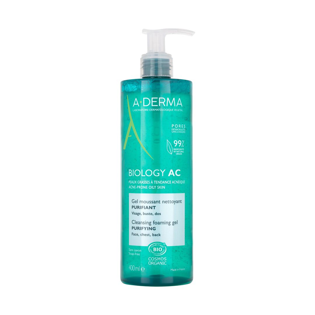 Biology AC Gel Espuma Purificante - A-DERMA -  - Imagem 1