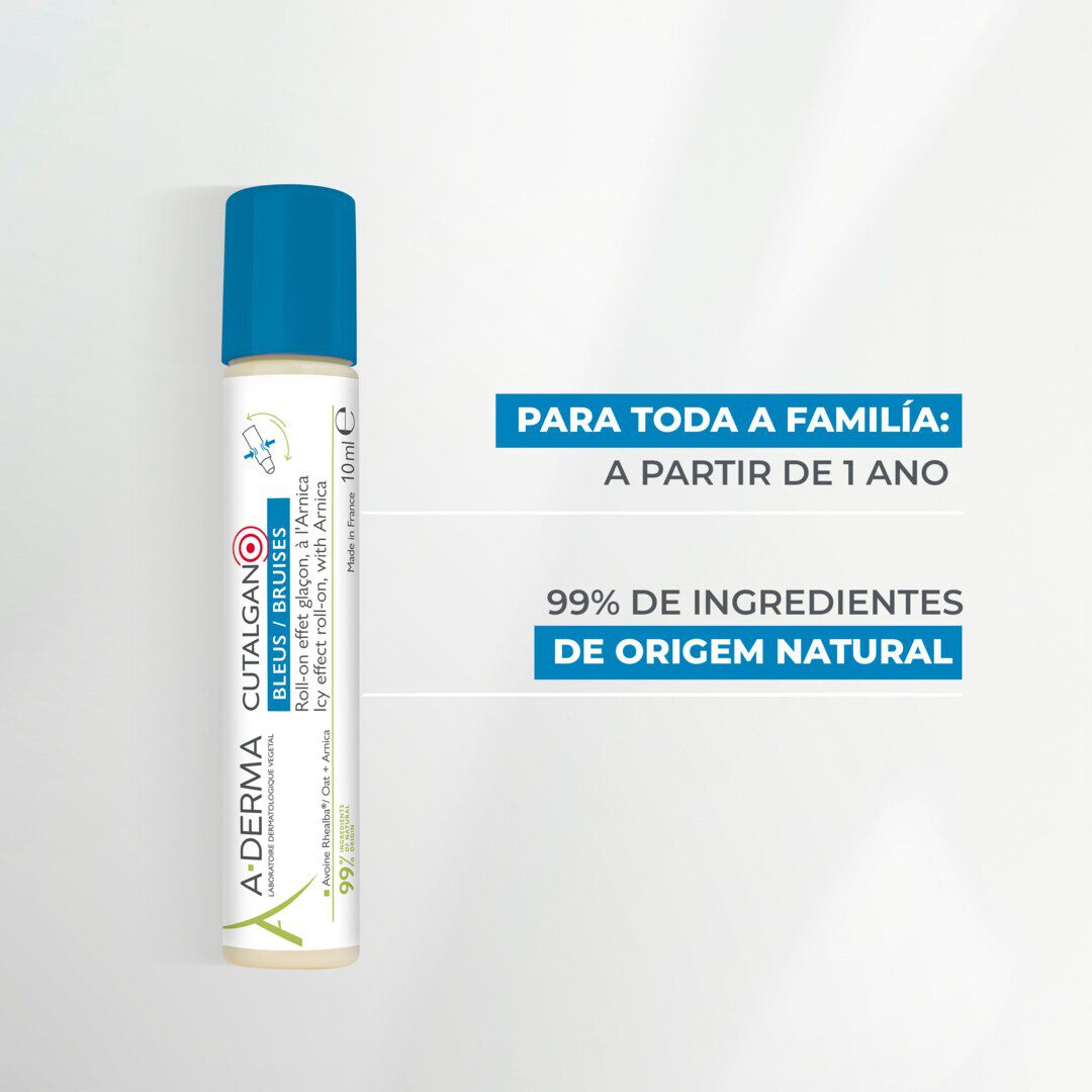 Cutalgan Roll-On Hematomas - A-DERMA -  - Imagem 3