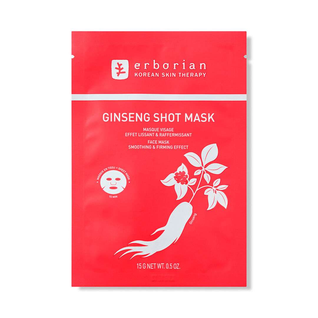 Ginseng Shot Mask - ERBORIAN - Boost Ginseng - Imagem 1