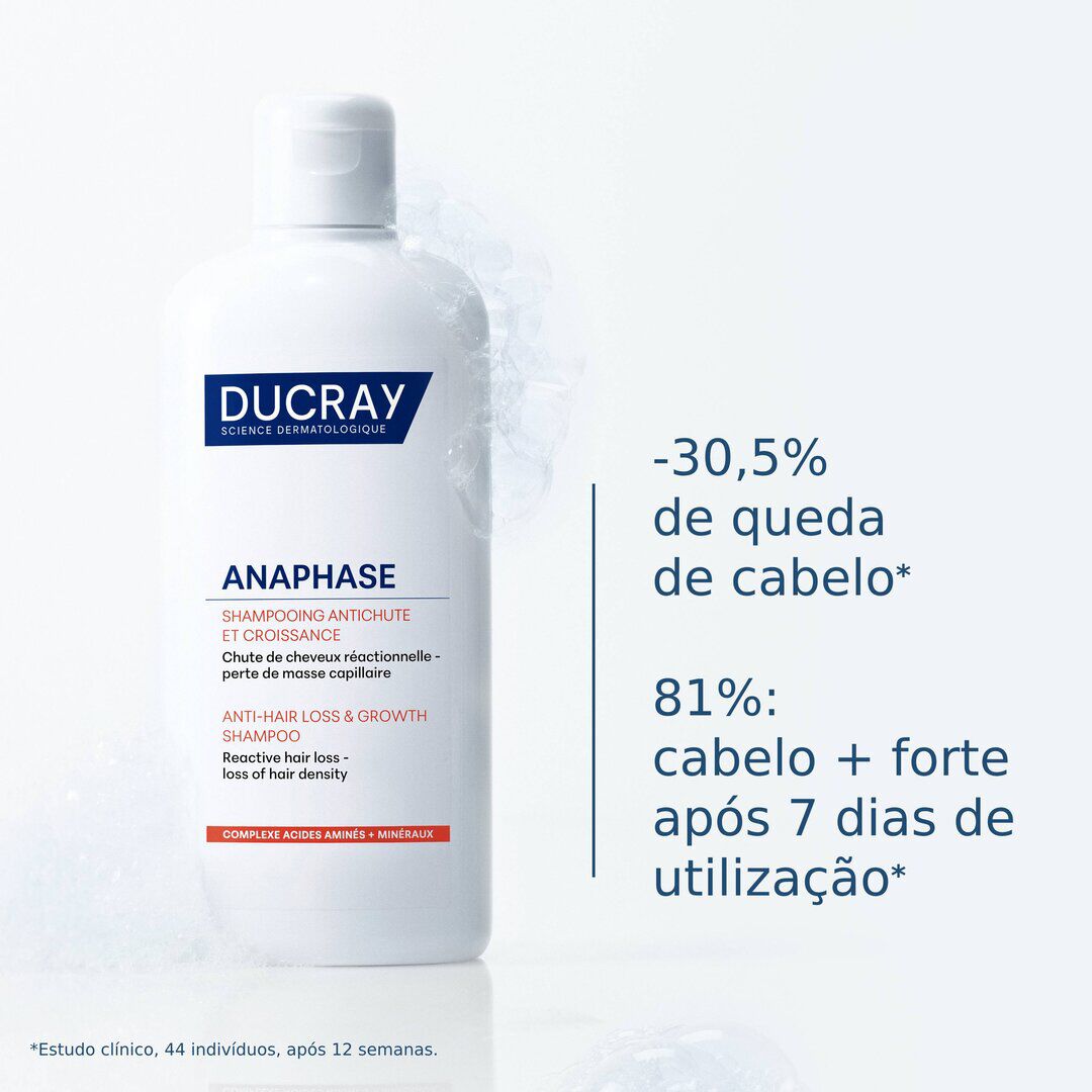 Ducray Anaphase Champô Antiqueda e Crescimento 200ml - DUCRAY -  - Imagem 4