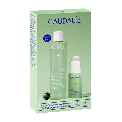 Coffret Vinopure Serum & Lo&ccedil;&atilde;o Purificante - CAUDALIE -  - Imagem