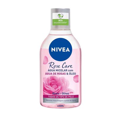 MicellAIR Skin Breathe - Água Micelar com Óleo e Água de Rosas - NIVEA -  - Imagem