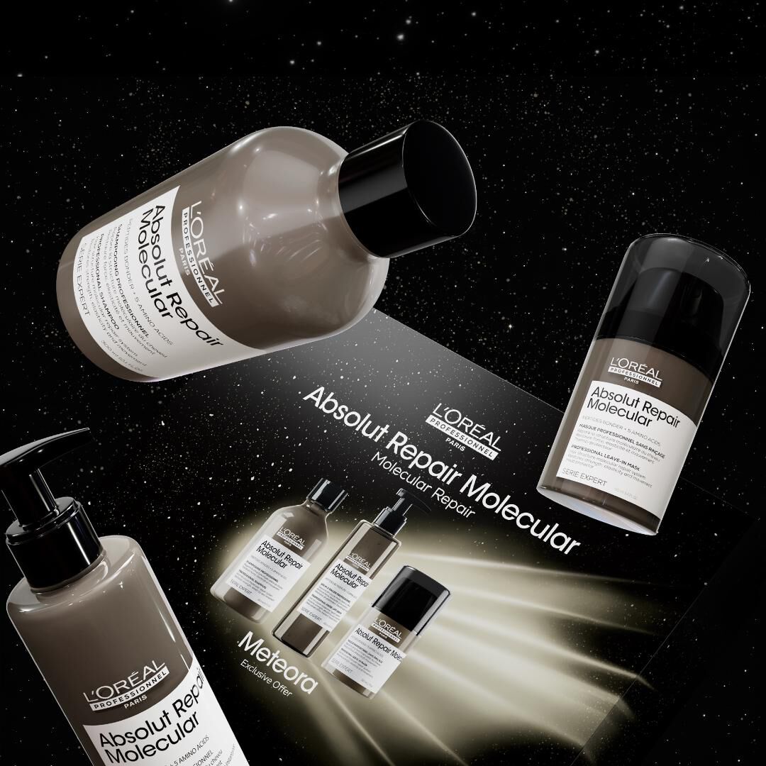 Coffret Absolut Repair Molecular Trio - L'OR&Eacute;AL PROFESSIONNEL - SERIE EXPERT - Imagem 4