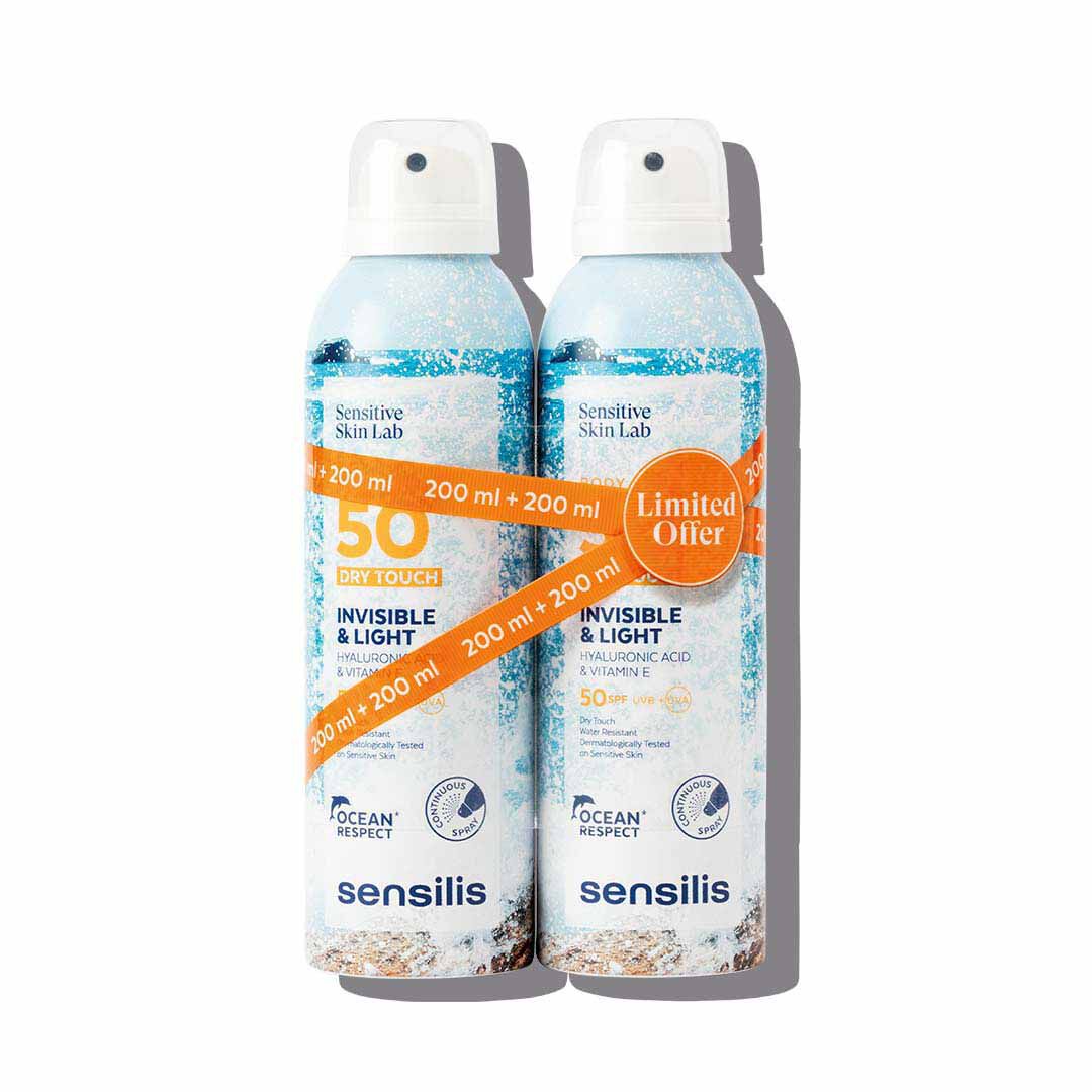 Body Spray SPF50+ 2x200ml - SENSILIS -  - Imagem 1